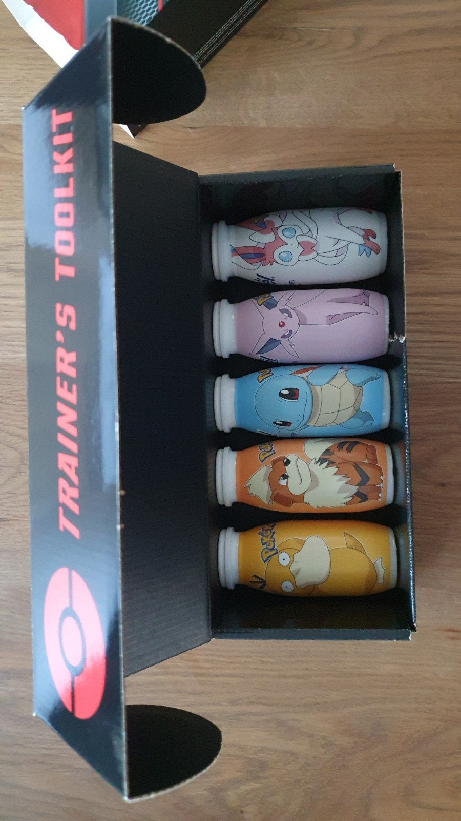 Pokémon Trainer's Toolkit met 5 flessen, Ophalen of Verzenden, Gebruikt, Overige typen