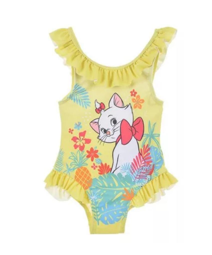 Marie Cat Zwempak / Badpak - Geel - Disney Baby, Meisje, Badpak, Nieuw, Disney Baby