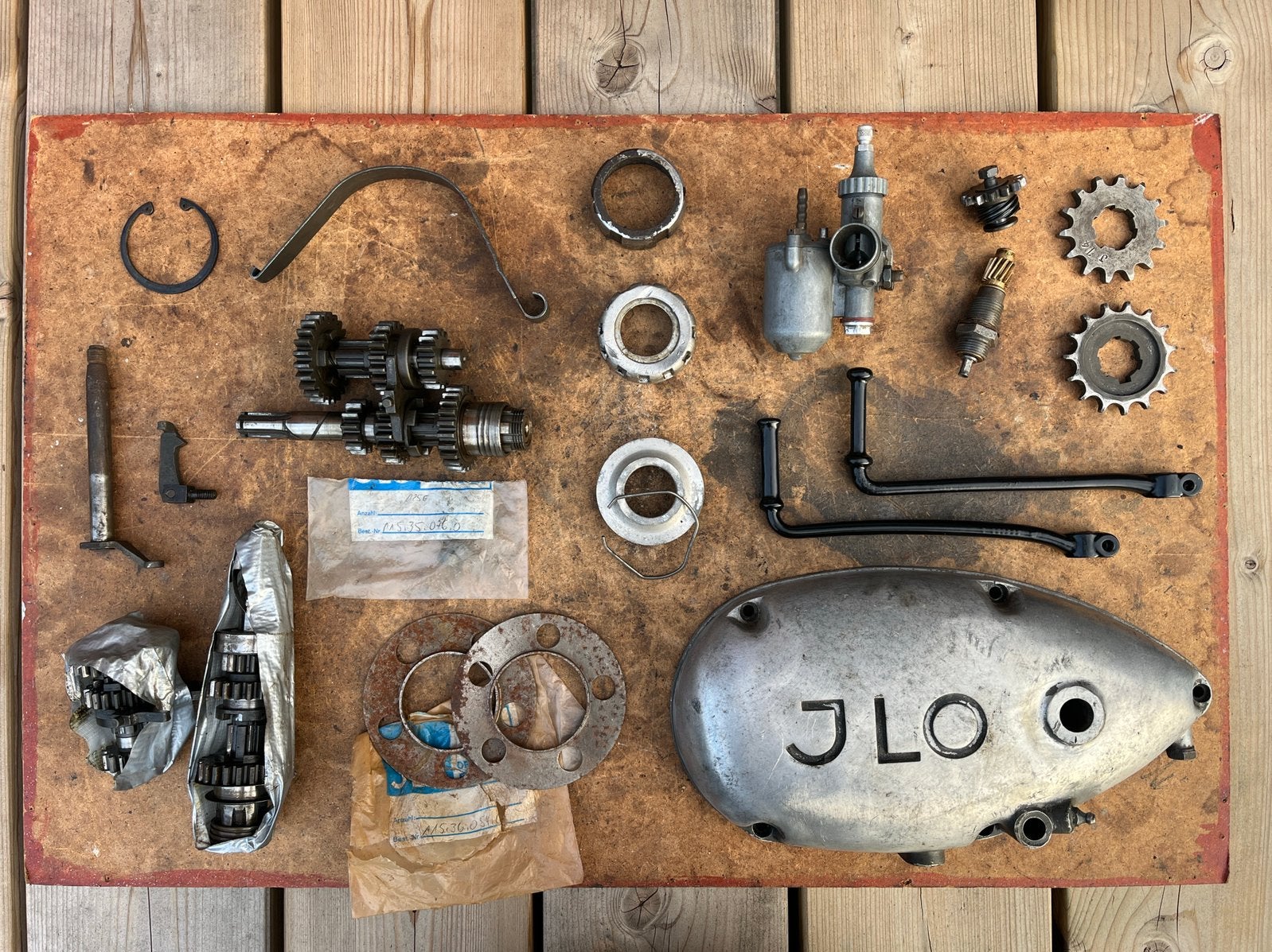 ILO JLO MG 3v onderdelen, Motoren, Ophalen of Verzenden, Gebruikt