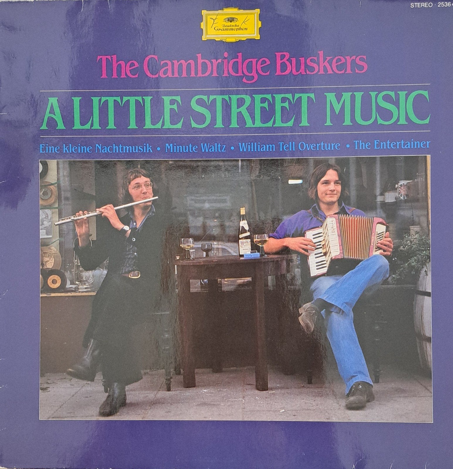 The Cambridge Buskers - A Little Street Music LP, Ophalen of Verzenden, Modernisme tot heden, Gebruikt, Kamermuziek