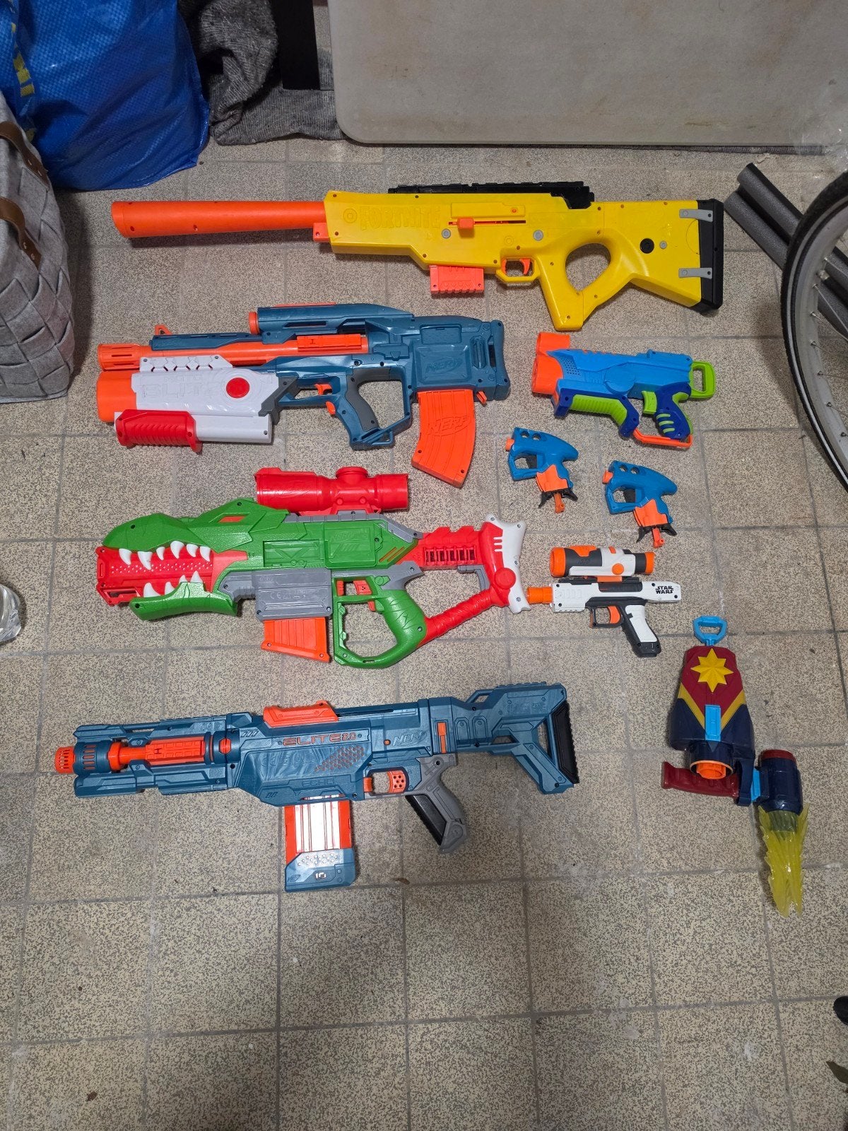 Nerf en fortnite geweren pistool, Ophalen of Verzenden, Zo goed als nieuw, Jongen of Meisje