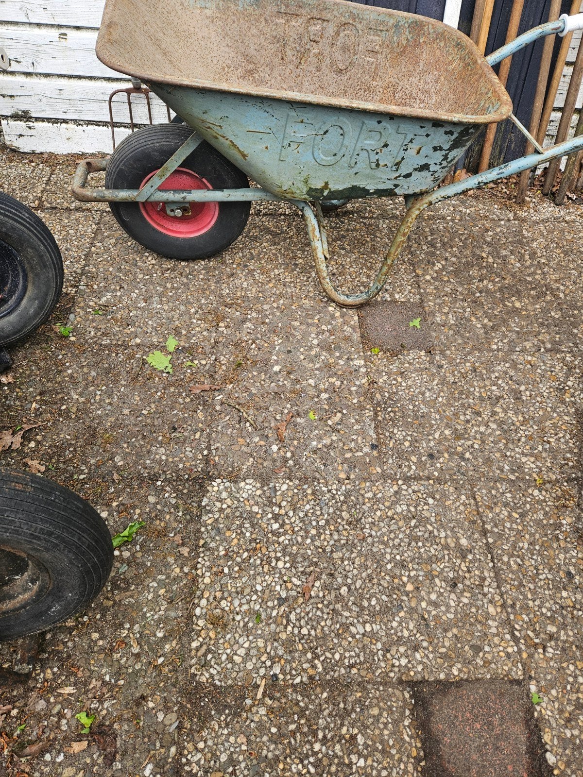Goede gebruikte fort kruiwagen, Tuin en Terras, Fort, Ophalen of Verzenden, Handmatig, Gebruikt