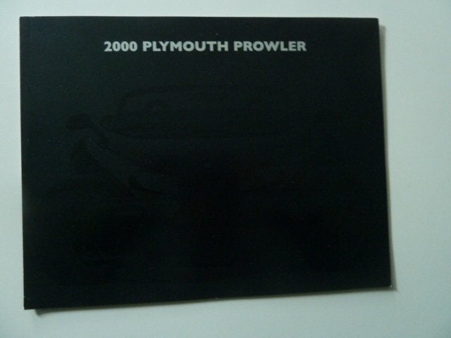 2000 Plymouth Prowler Brochure USA, Verzenden, Gelezen, Overige merken