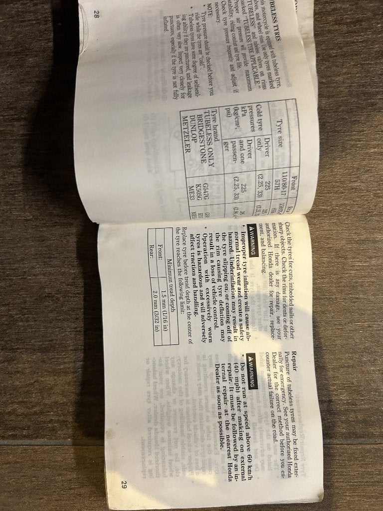 HONDA NTV600 650 REVERE owner's manual Instructions English,, Ophalen of Verzenden, Honda
