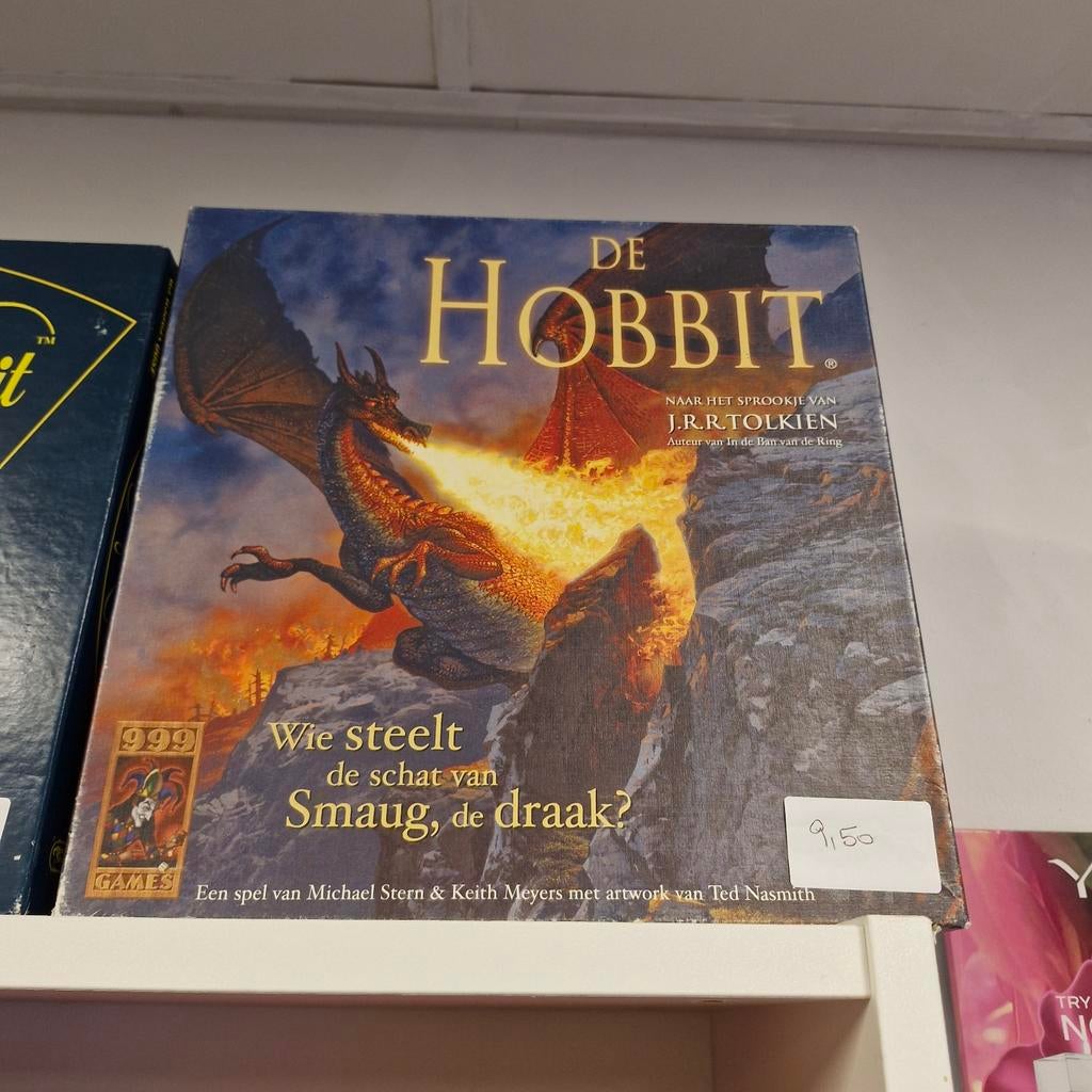 De Hobbit Bordspel - Wie steelt de schat van Smaug?, Hobby en Vrije tijd, Gezelschapsspellen | Bordspellen, Ophalen of Verzenden
