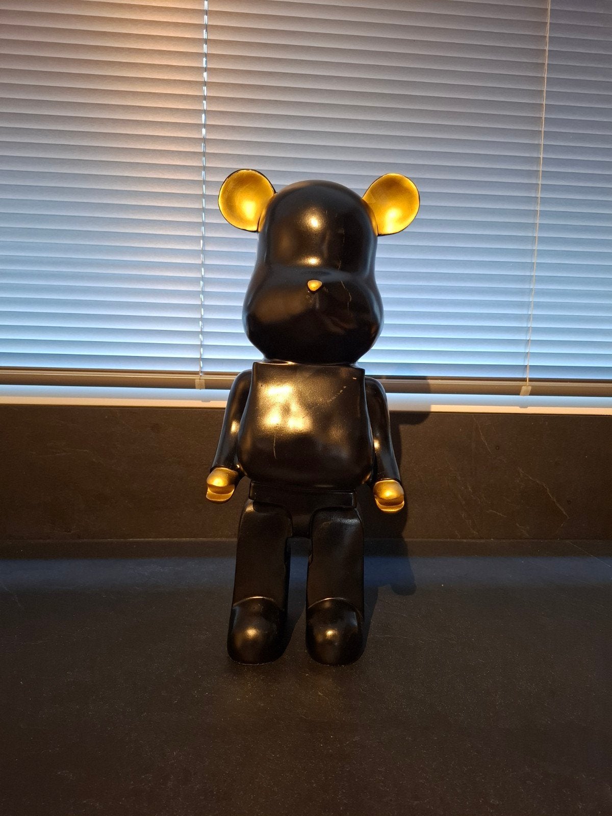 Bearbrick Black & Gold, Ophalen of Verzenden, Zo goed als nieuw
