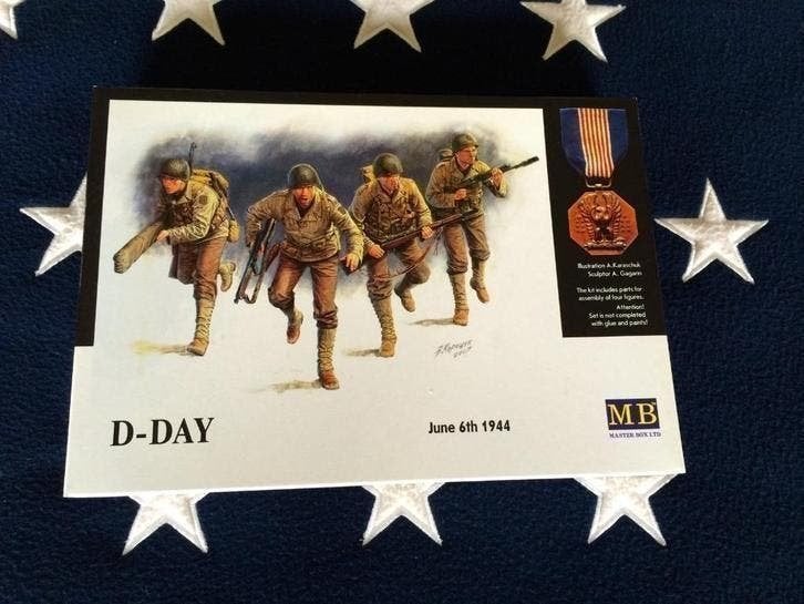 Masterbox	3520	D-Day June 6th 1944	1/35, Ophalen of Verzenden, Nieuw, Groter dan 1:35