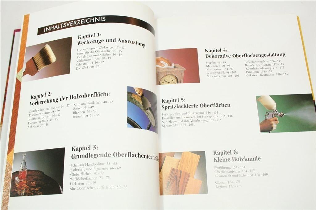 Behandlung von Holzoberflächen — Houtafwerking, Praktijkgids, Boeken, Ophalen of Verzenden, Gelezen