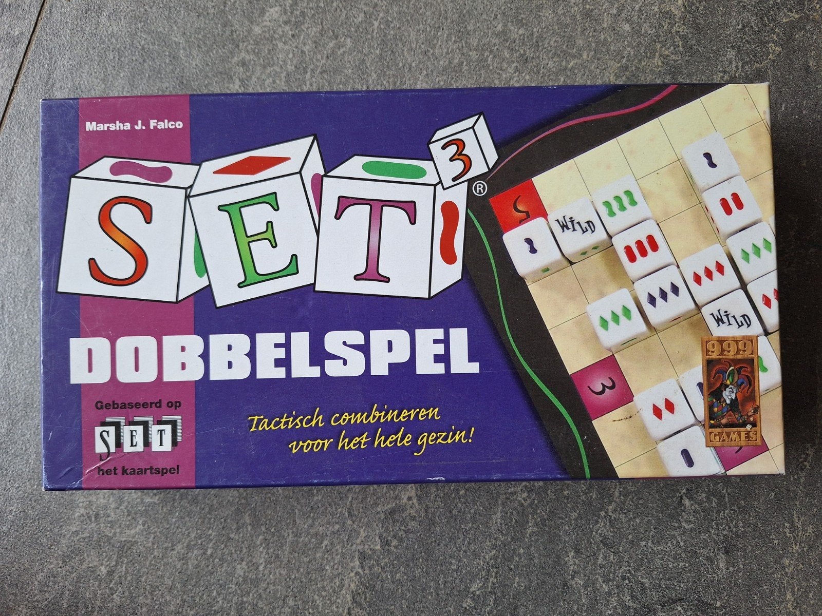 SET Dobbelspel, Een of twee spelers, Ophalen of Verzenden, Gebruikt, 999 Games