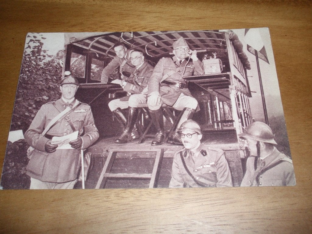Mobiele Commandopost Militair Leger Uitg Georges Lang, Verzenden, Voor 1920, Ongelopen, Politiek en Historie