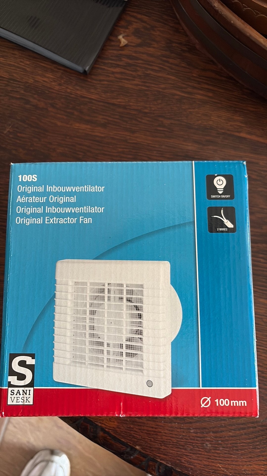 Inbouwventilator, Ophalen, Zo goed als nieuw, Detector, Sensor of Melder, Rook