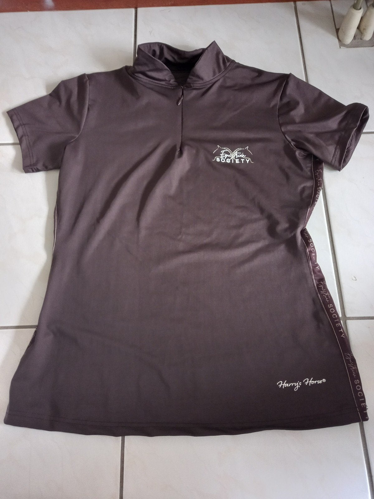 Paardrij shirt, Dieren en Toebehoren, Paardrijkleding, Ophalen of Verzenden, Zo goed als nieuw, Dressuur, Bovenkleding