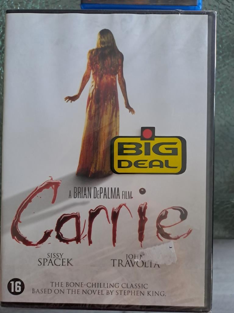 Carrie (dvd), Cd's en Dvd's, Dvd's | Horror, Alle leeftijden, Ophalen of Verzenden, Zo goed als nieuw, Overige genres