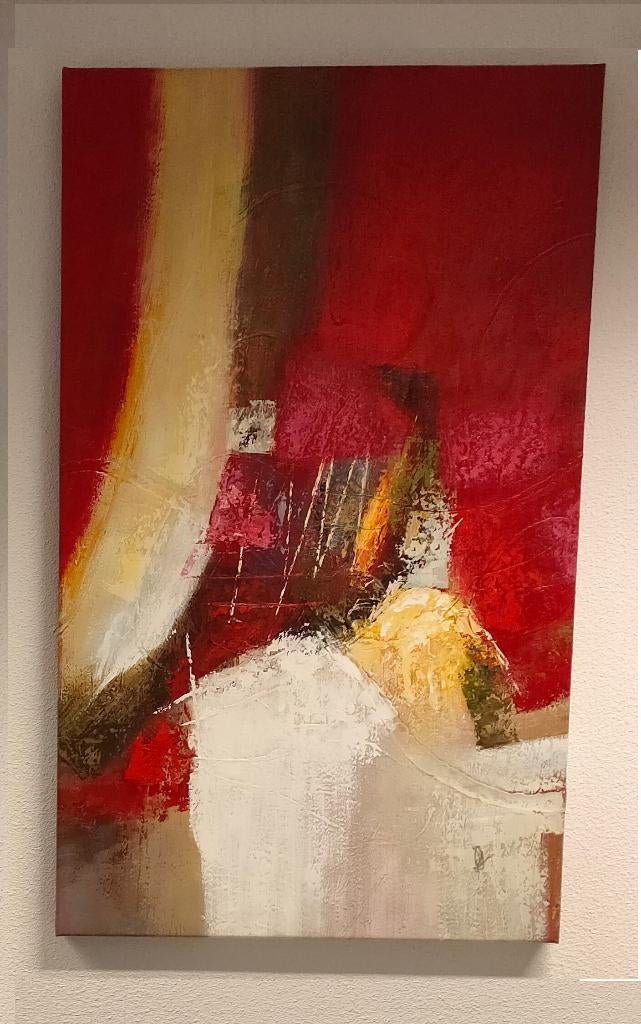 Modern schilderij., Ophalen