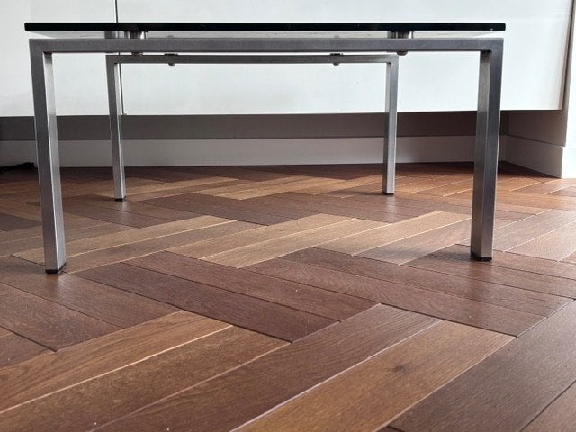 Salontafel, Ophalen, Gebruikt, 100 tot 150 cm, Vierkant