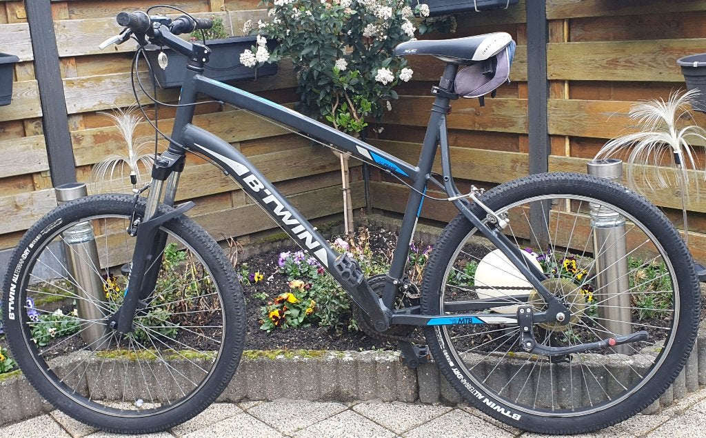 Te Koop B'Twin fietsen met 21 versnellingen, Gebruikt, Versnellingen, 61 tot 65 cm, Trommelrem