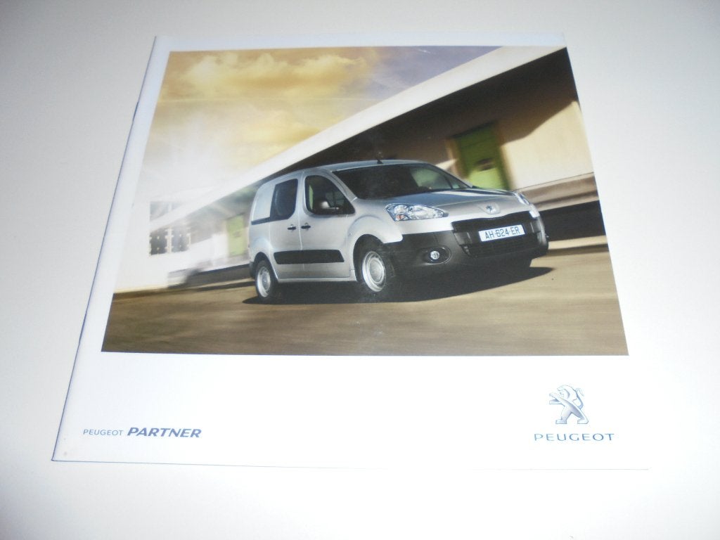 brochure Peugeot Partner  2012, Ophalen of Verzenden, Nieuw, Peugeot