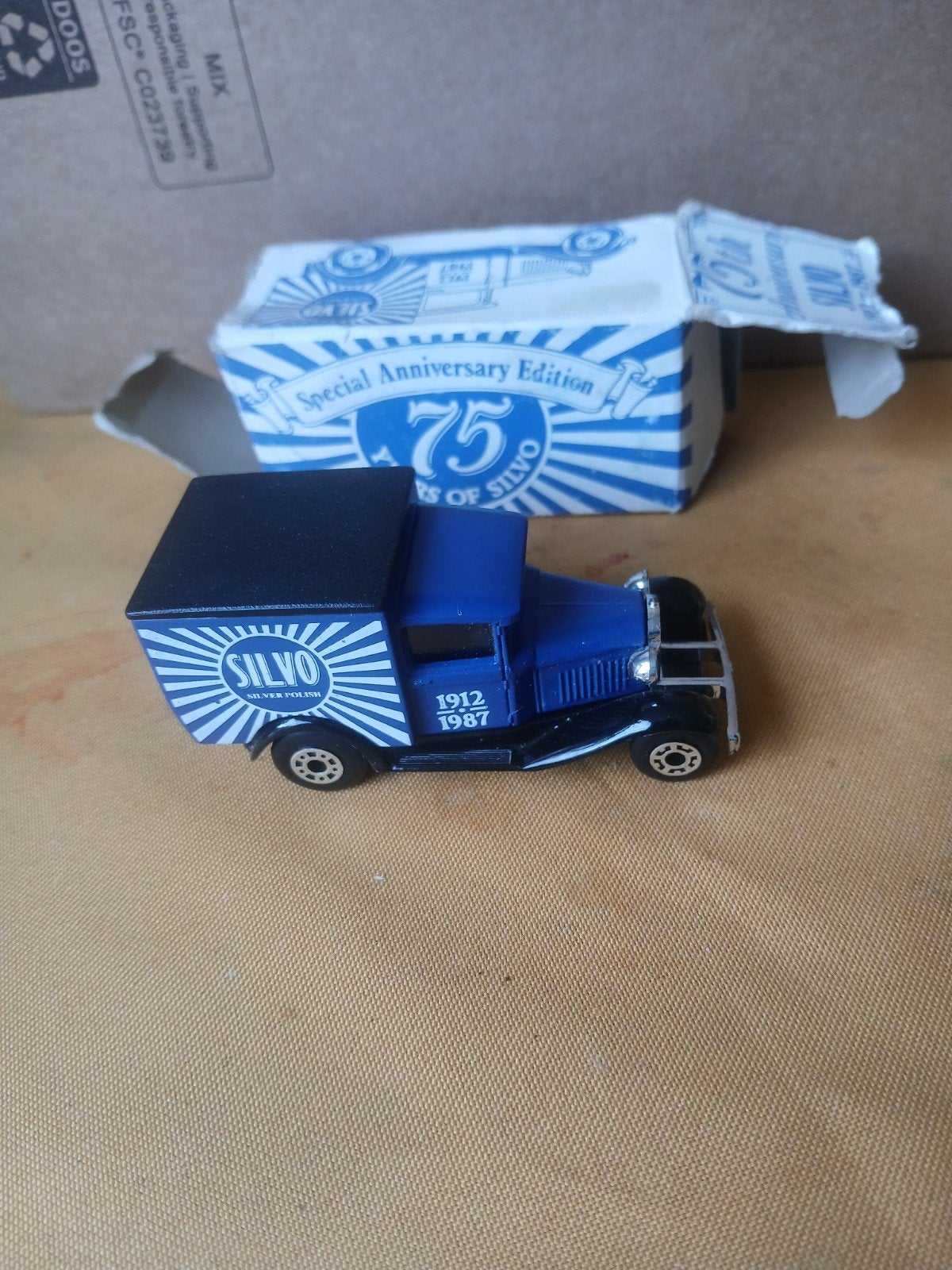 A Ford 75 jaar Silvo. Matchbox superfast, Ophalen of Verzenden, Auto