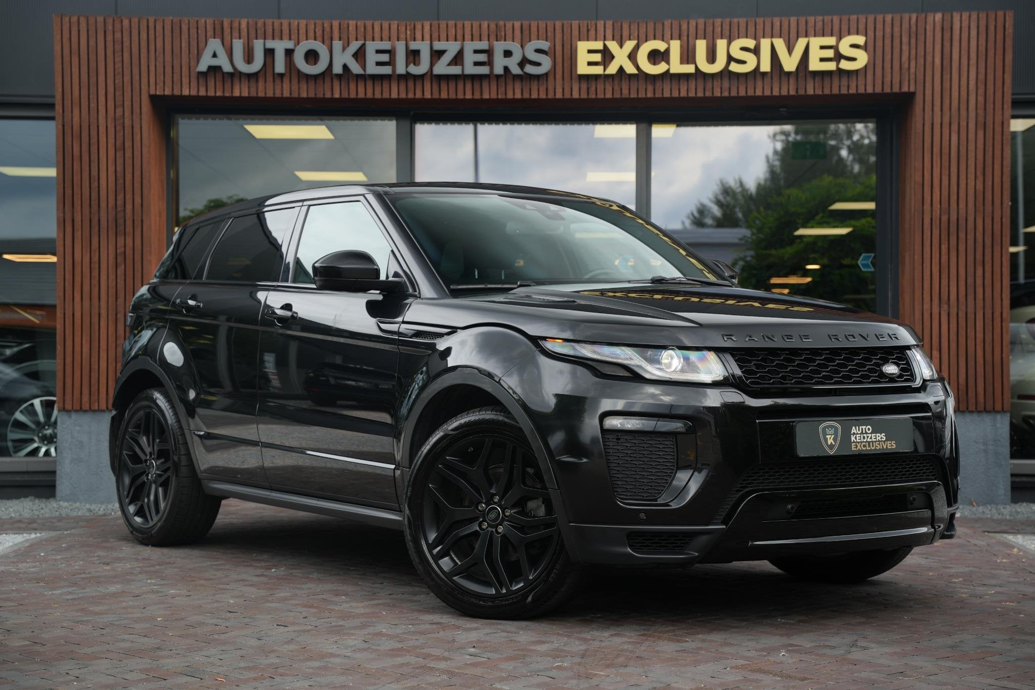 Land Rover Range Rover Evoque 2.0 Si4 HSE Dynamic Panoramada, Auto's, Gebruikt, 4 cilinders, Xenon verlichting, Zwart