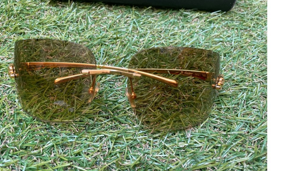 Orginele vintage Cartier zonnebril (vaste prijs), Sieraden, Tassen en Uiterlijk, Zonnebrillen en Brillen | Heren, Ophalen of Verzenden