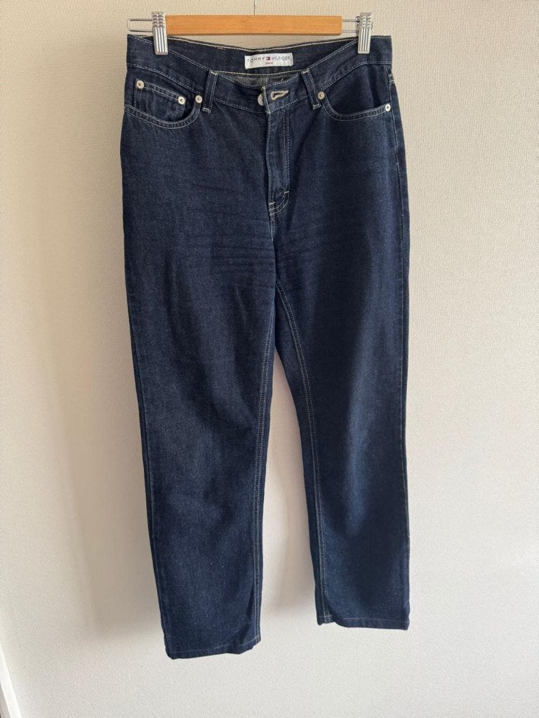 Designer jeans Tommy Hilfiger, Blauw, Overige jeansmaten, Ophalen of Verzenden, Zo goed als nieuw