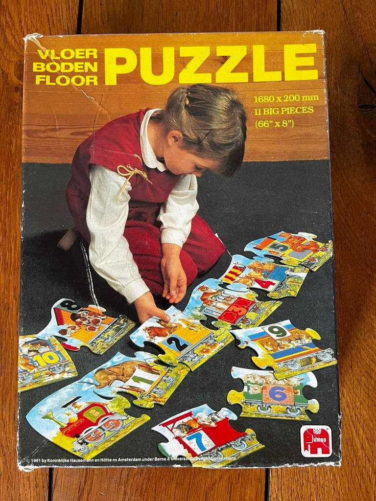 Vloerpuzzel (10stuks/2meter), Ophalen of Verzenden, Minder dan 10 stukjes, Gebruikt, 2 tot 4 jaar