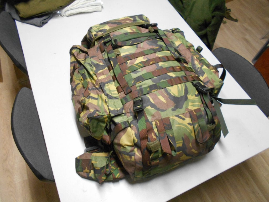 Backpack 60+20 liter camouflage scouting rugtas, Ophalen of Verzenden, Rugzak