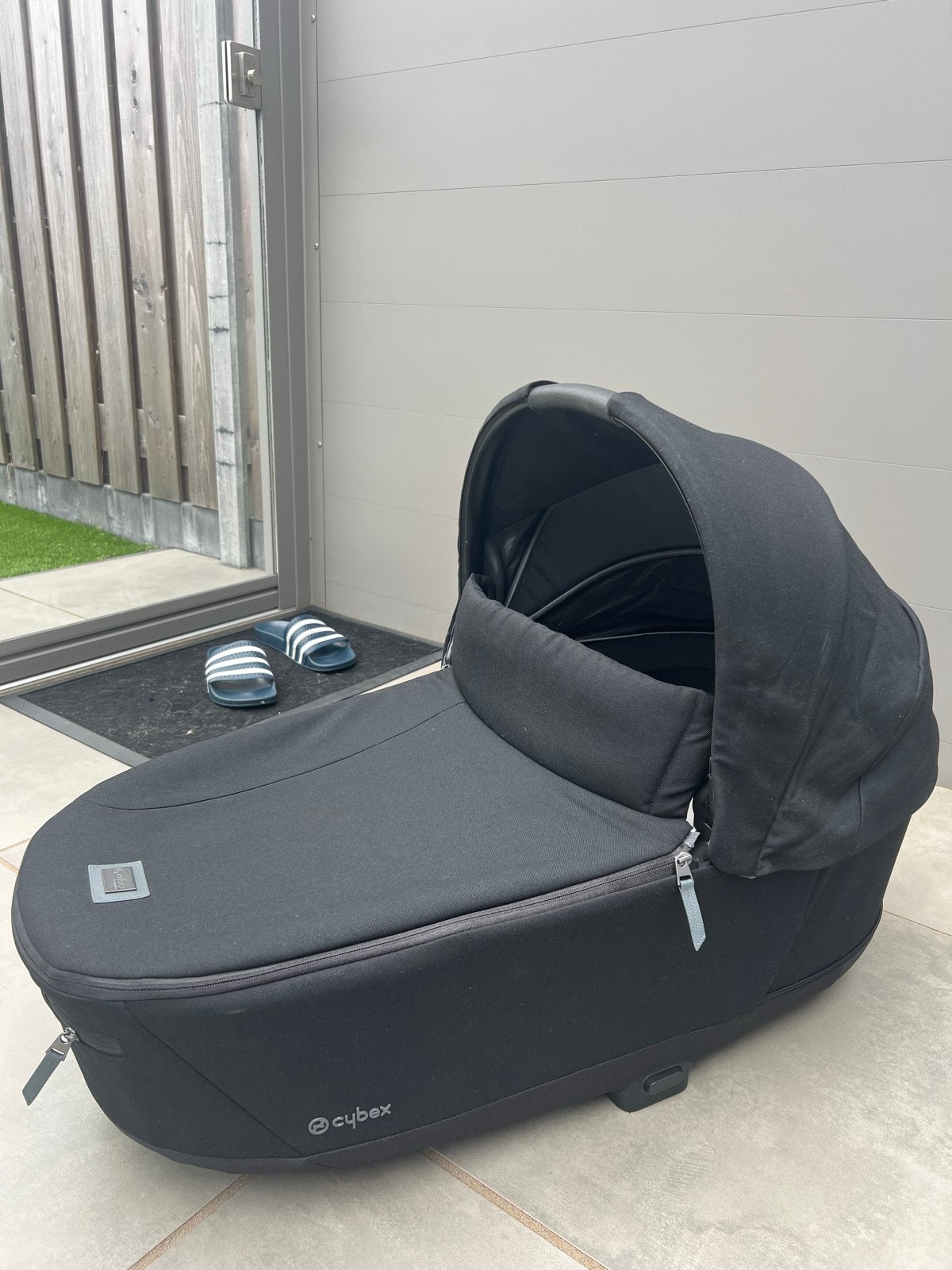 Cybex Priam4 Lux Reiswieg Sepia Black - Zo goed als nieuw, Zo goed als nieuw, Met reiswieg, Ophalen, Kinderwagen