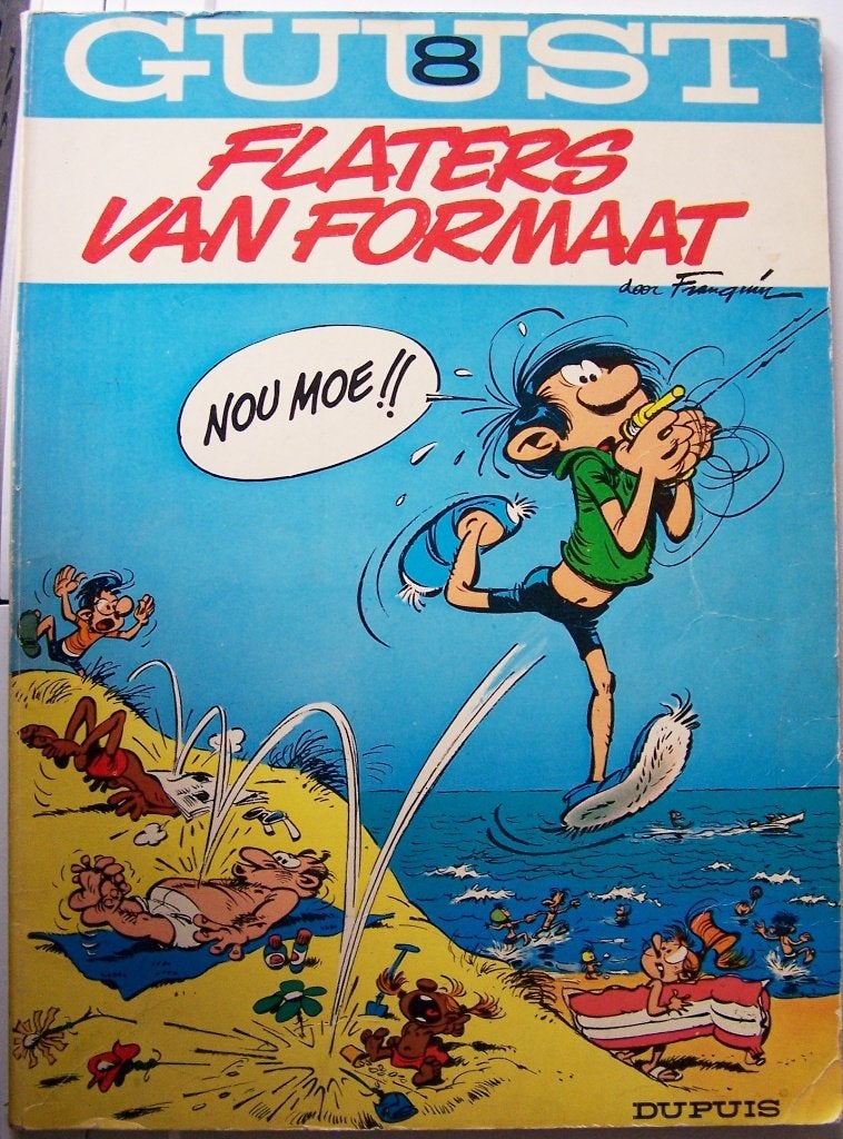 Guust deel 8 in 1e druk., Eén stripboek, Ophalen of Verzenden, Gelezen