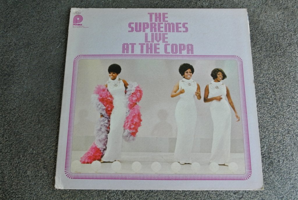 The Supremes ‎– Live At The Copa (LP), LP, Originele persing, Ophalen of Verzenden, Zo goed als nieuw