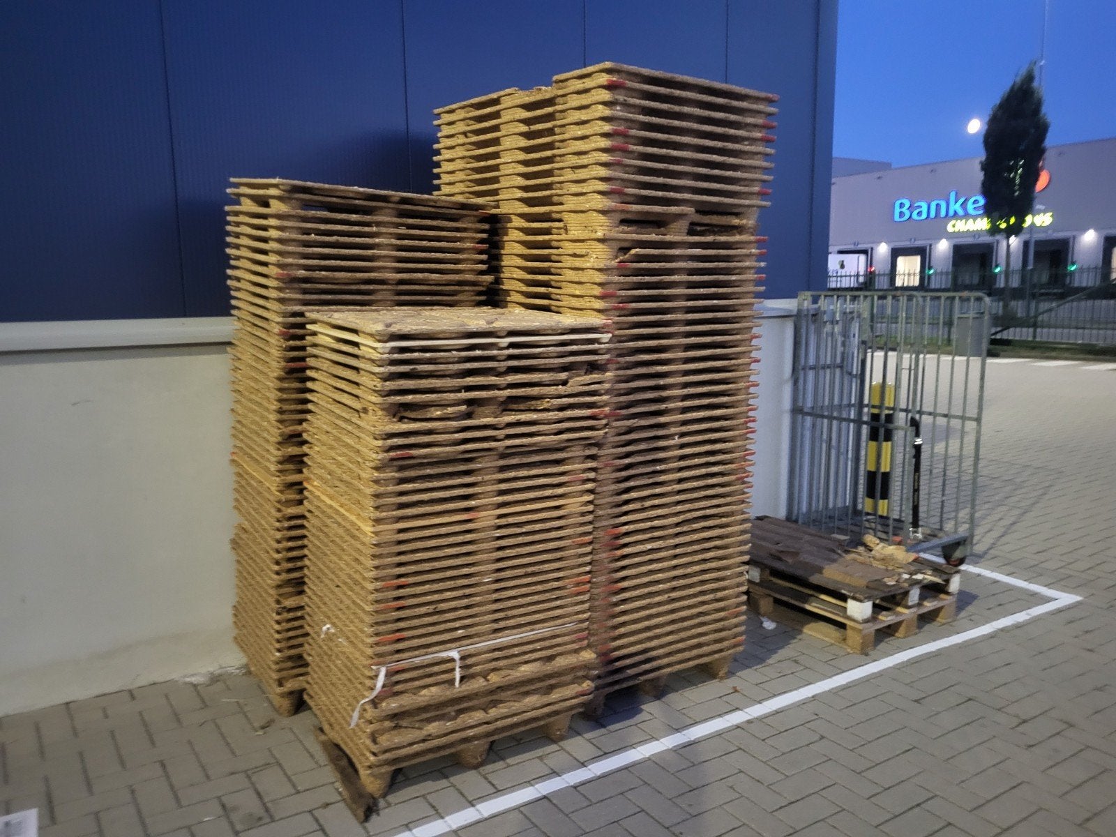 Gratis pallets, Ophalen