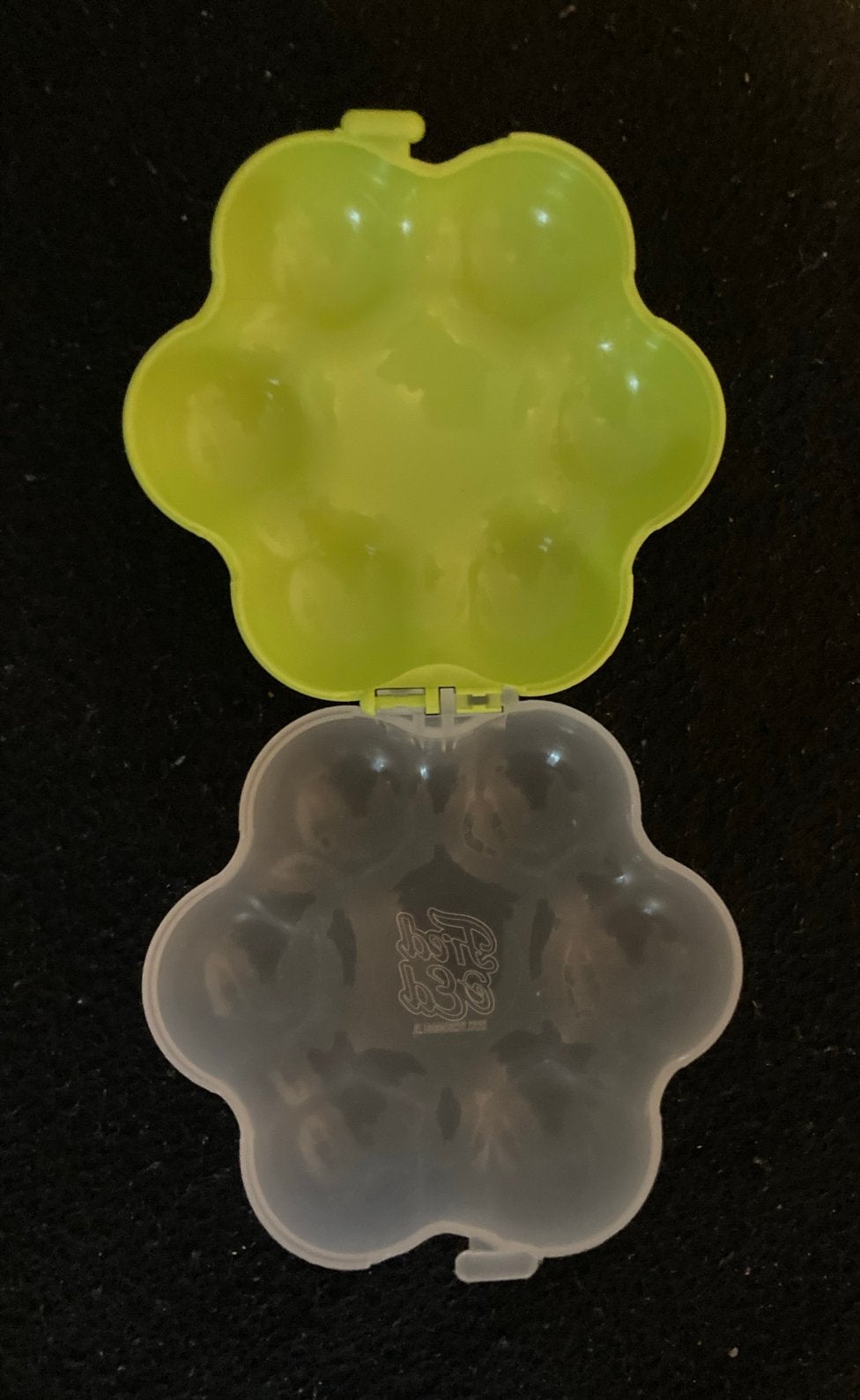 Plastic bakje voor snoeptomaatjes, radijsjes of fruitstukjes, Ophalen of Verzenden, Zo goed als nieuw, Kunststof, Groen