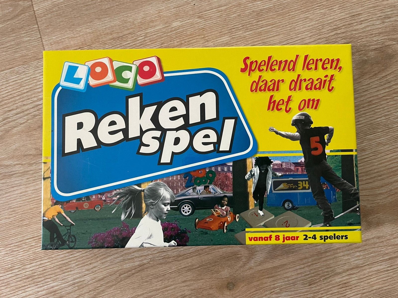 Loco Reken spel, Hobby en Vrije tijd, Een of twee spelers, Ophalen of Verzenden, Zo goed als nieuw