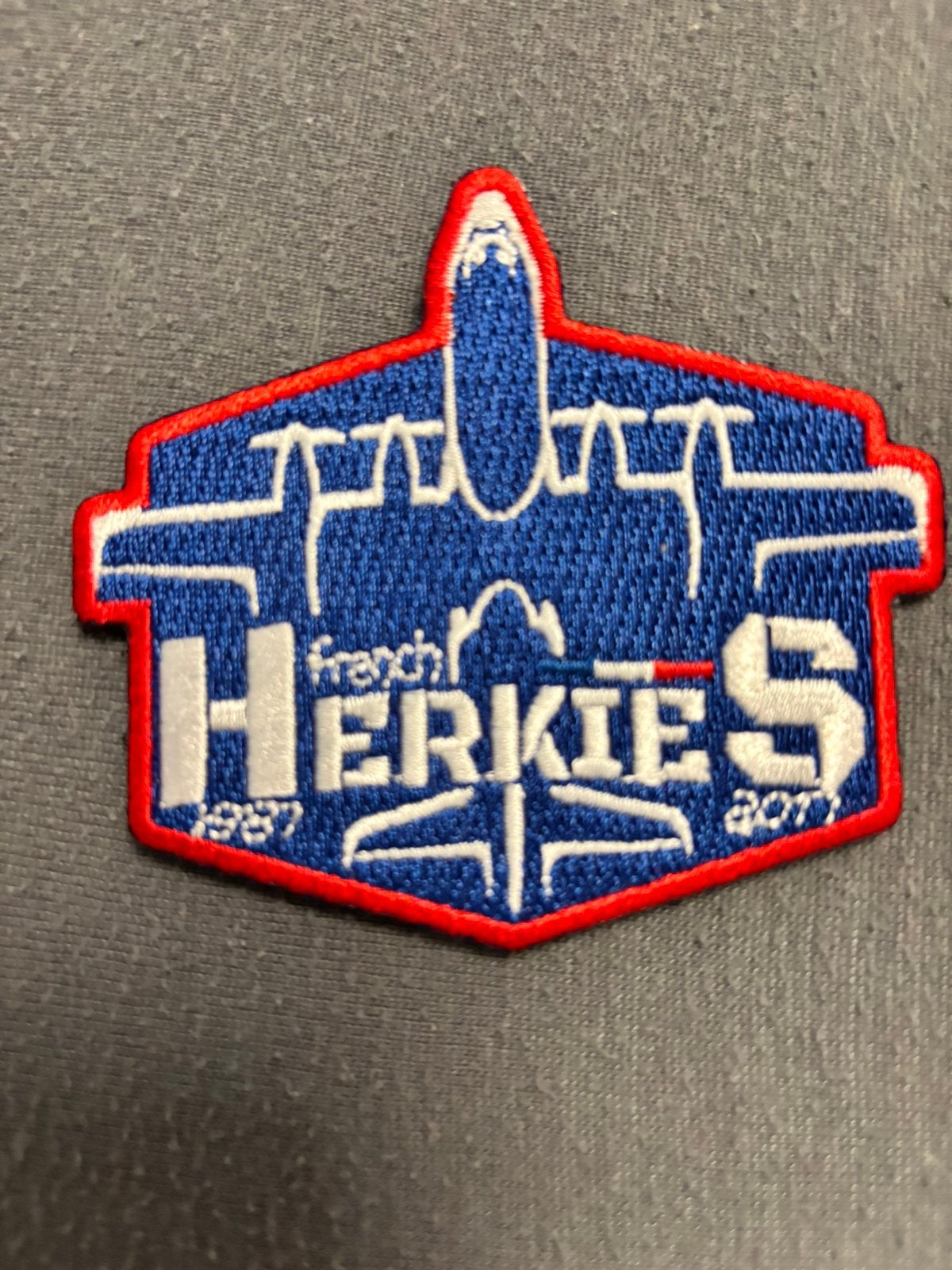 Embleem french Herkies C-130 Hercules patch, Verzenden, Nieuw, Patch, Badge of Embleem