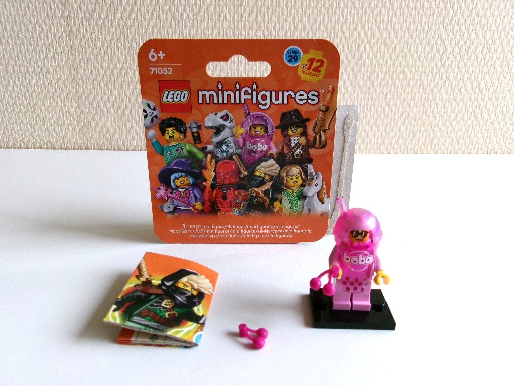 Lego 71052 Minifiguur NR. 5 Boba Cup Fan Serie 29, Lego, Compleet, Ophalen of Verzenden, Zo goed als nieuw