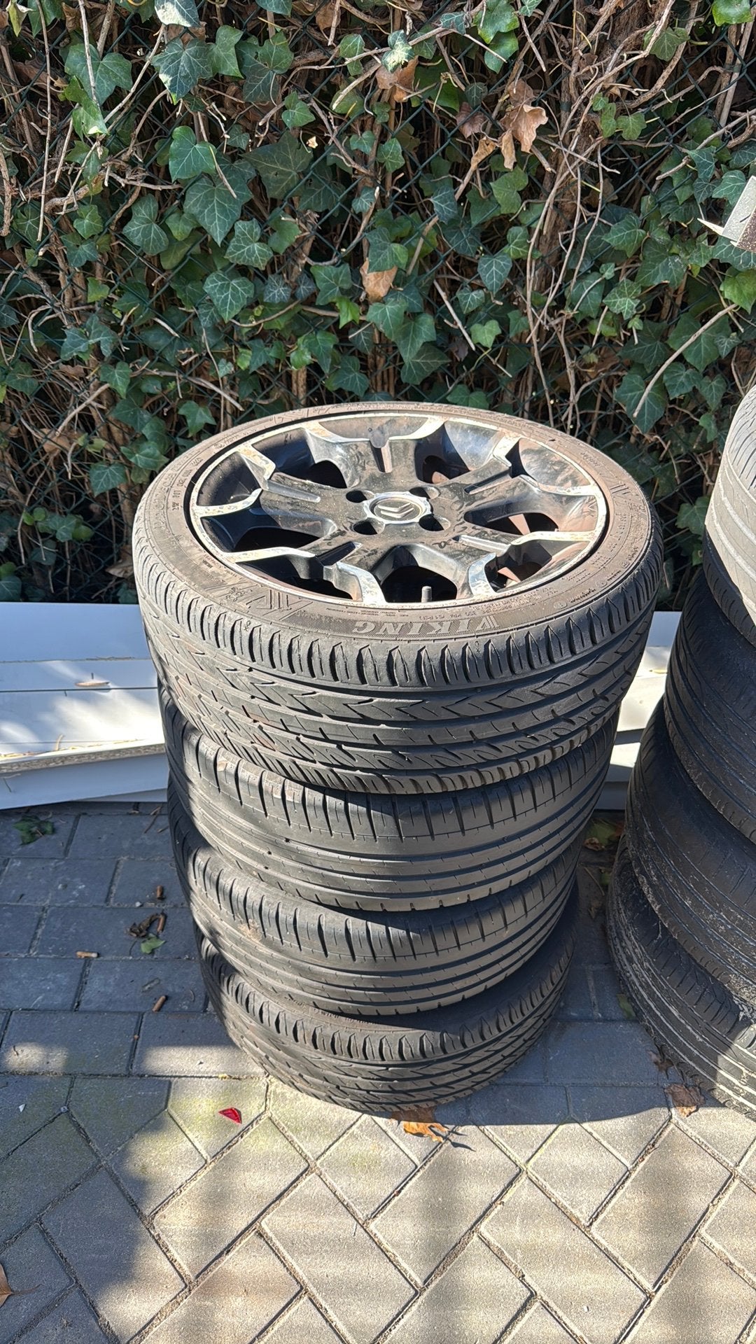 17” Citroen DS3 velgen, Gebruikt, Banden en Velgen, 17 inch, Personenwagen