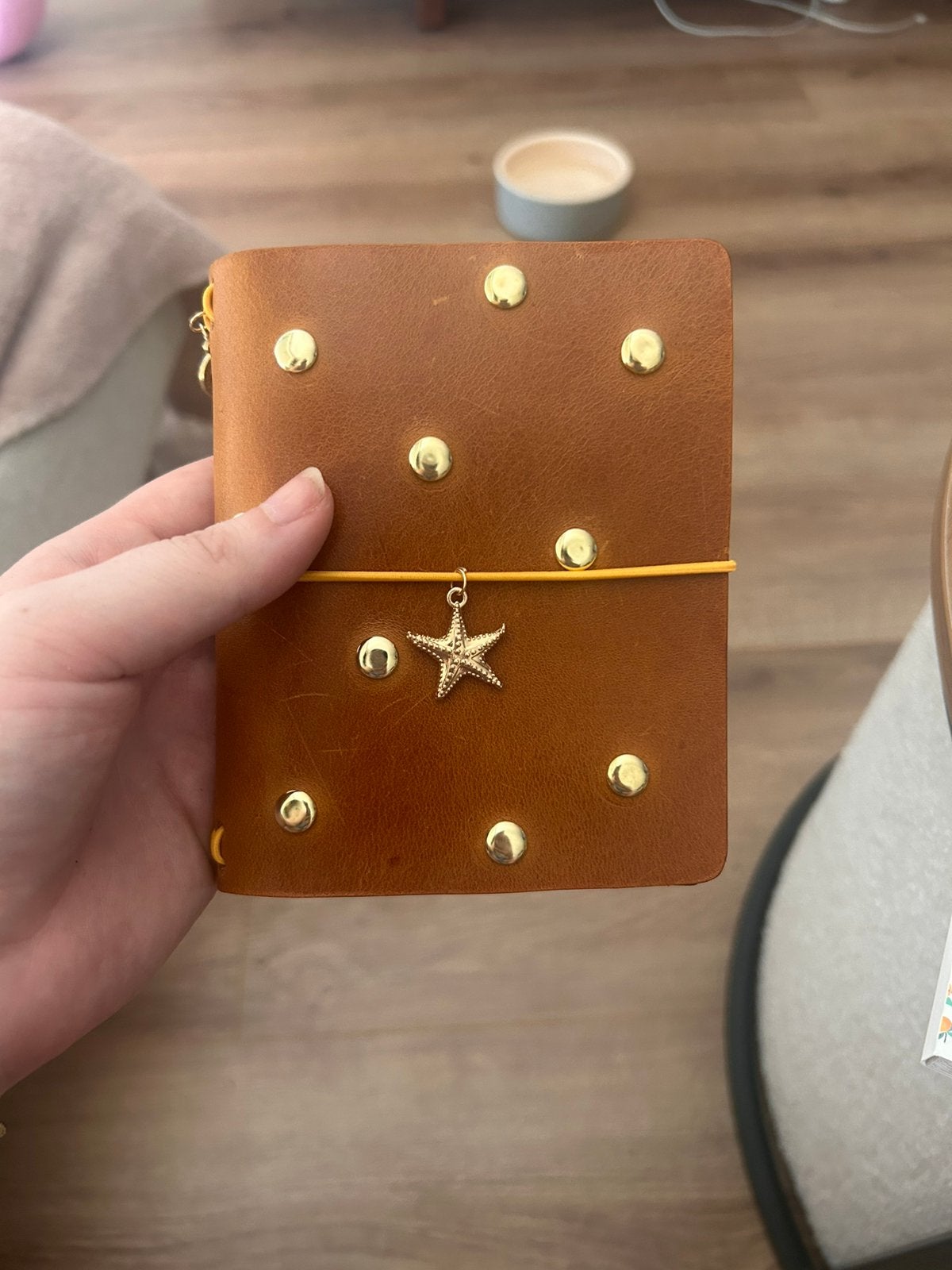 Leren paspoort journal cover travelers style, Diversen, Ophalen of Verzenden, Nieuw