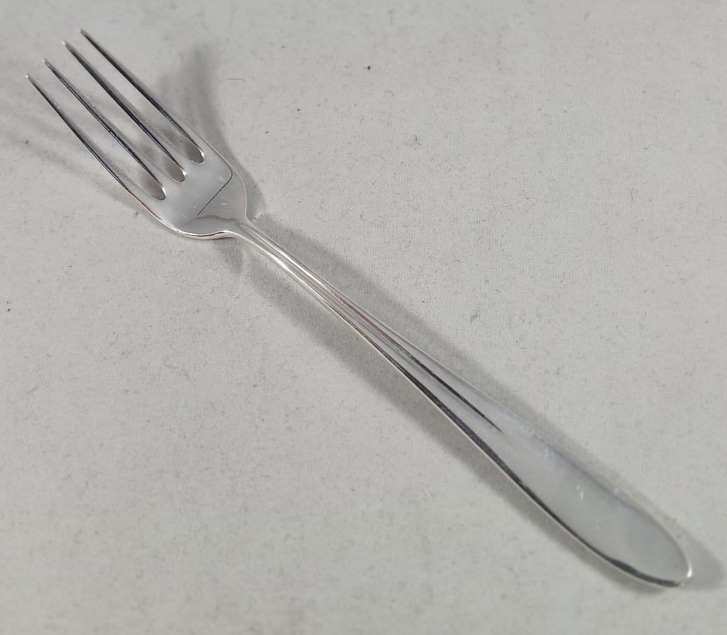 Zilveren babyvork model 400 835 zilver, Antiek en Kunst, Ophalen of Verzenden, Zilver