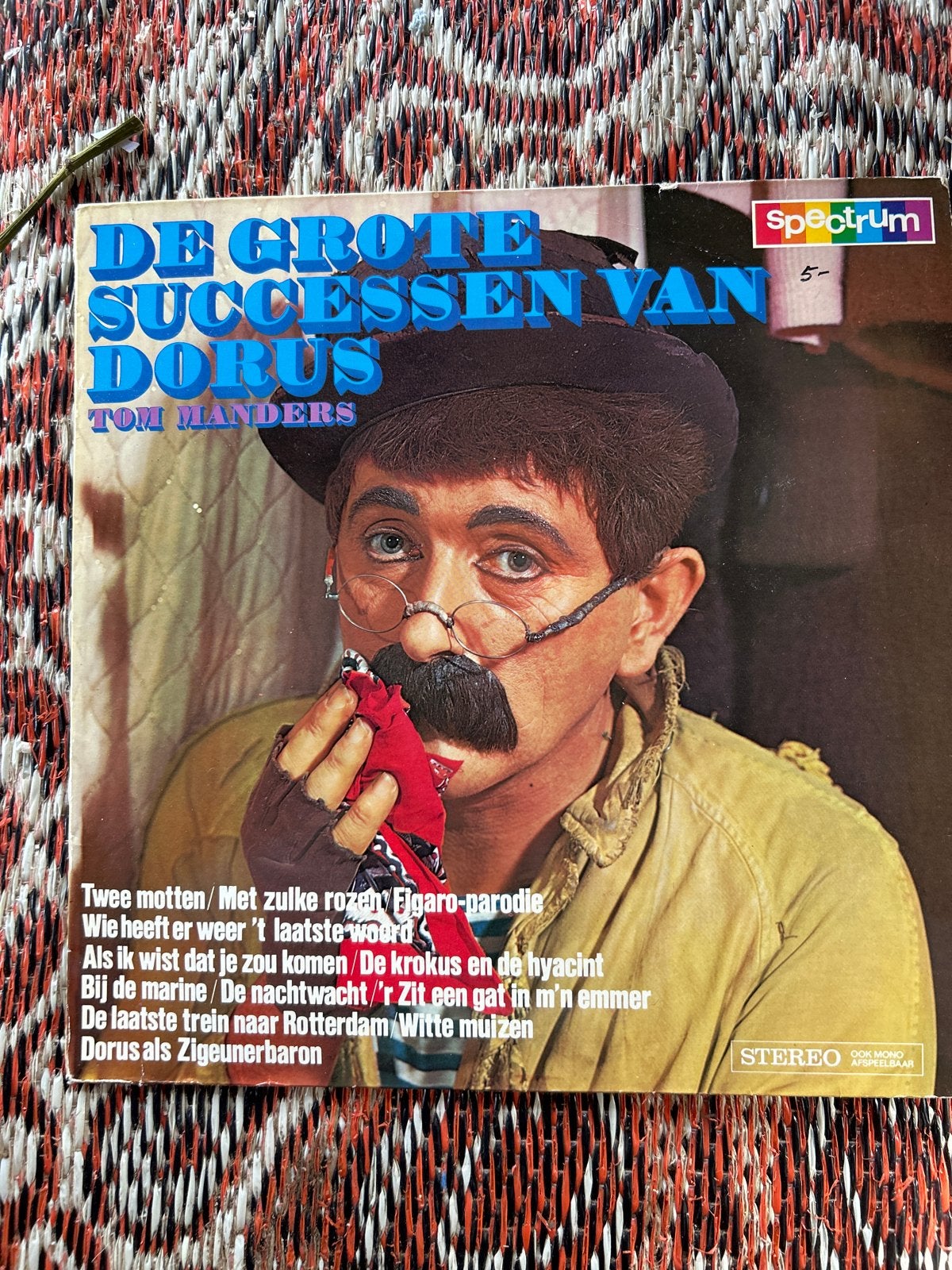 Dorus - De Grote Successen Van Dorus (Tom Manders) LP, Ophalen of Verzenden, Gebruikt, 12 inch, LP