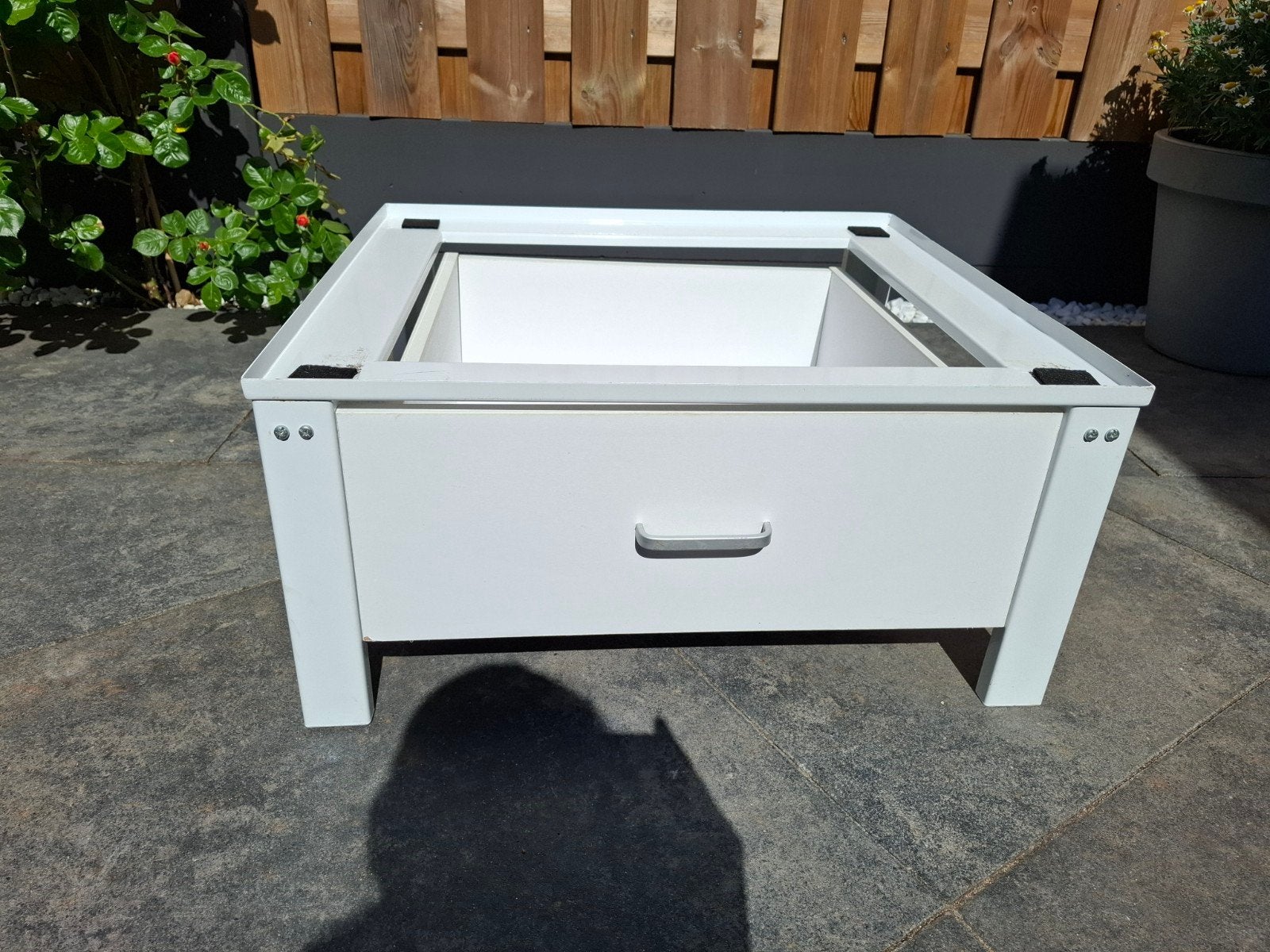 Wasmachine/droger verhoger met lade., Ophalen