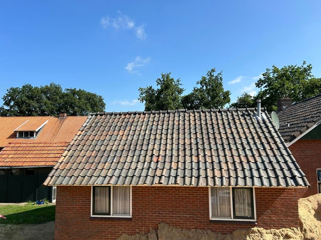 Te koop dakpannen, Ophalen, Gebruikt, Steen of Klei, 15 m² of meer