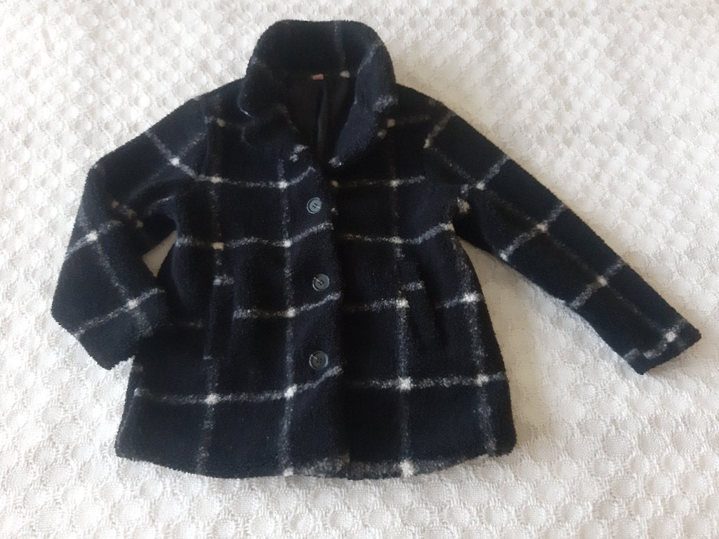 leuke teddy winterjas maat 134/140, Kinderen en Baby's, Kinderkleding | Maat 134, Ophalen, Zo goed als nieuw, Meisje, Jas
