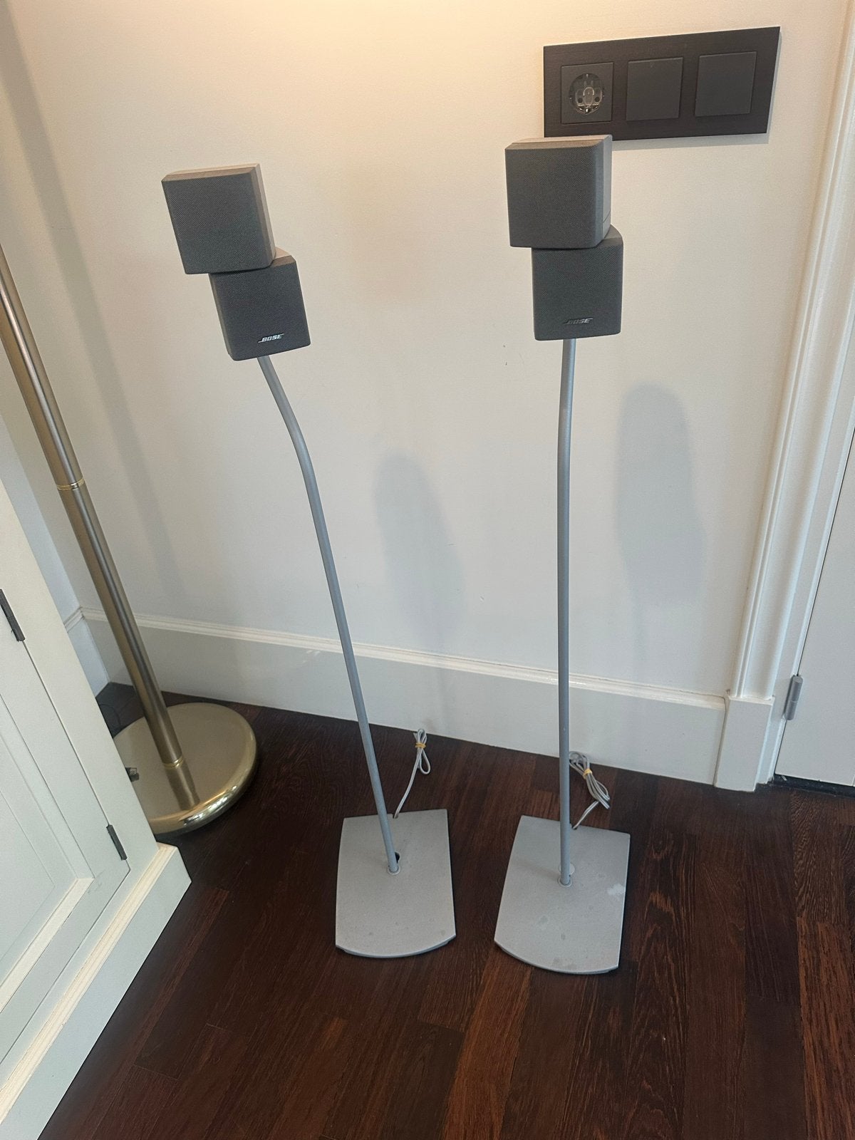 Bose Acoustimass speakers met stands, Gebruikt, Speakerset, Ophalen of Verzenden, Bose