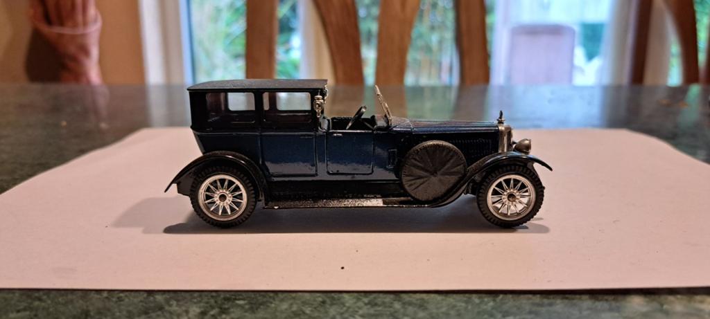 Panhard levassor 1925 1:43, Ophalen of Verzenden, Auto, Solido