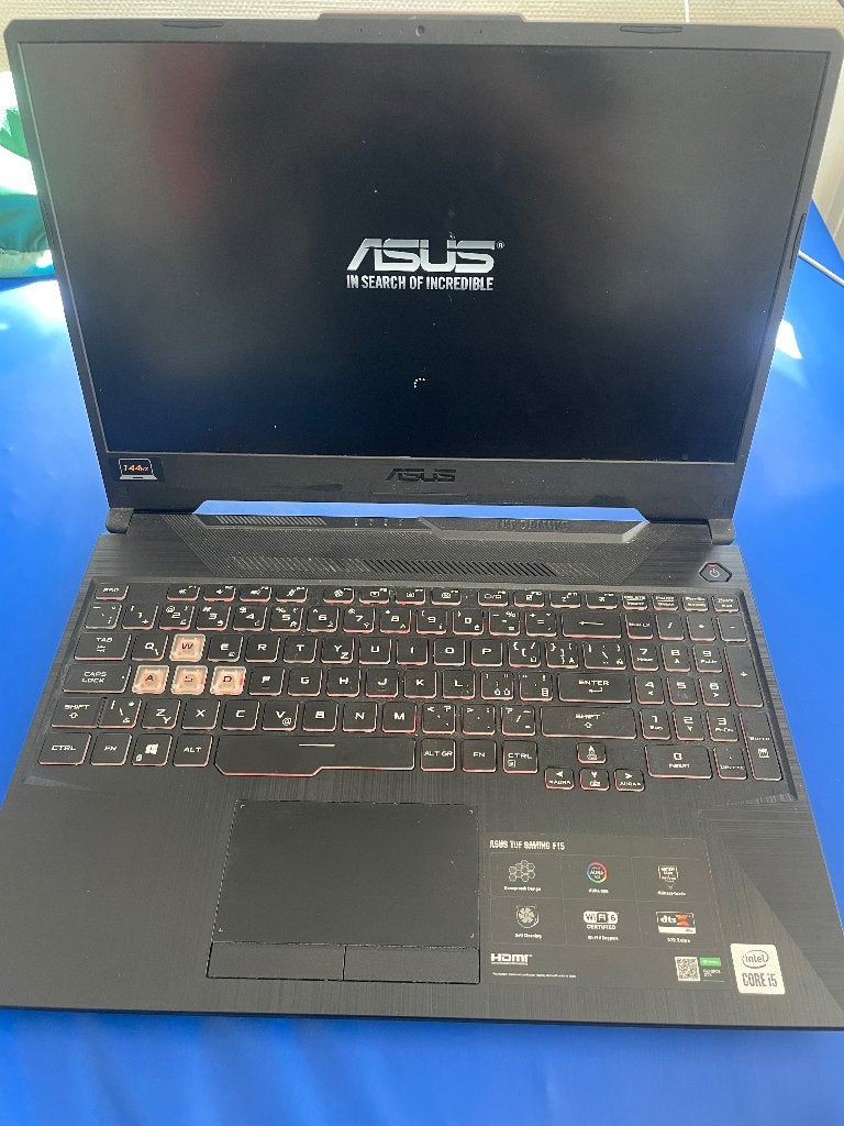 Asus tuf gaming f15, Computers en Software, Windows Laptops, Zo goed als nieuw, 15 inch, SSD, 2 tot 3 Ghz, 16 GB, Qwerty, Gaming