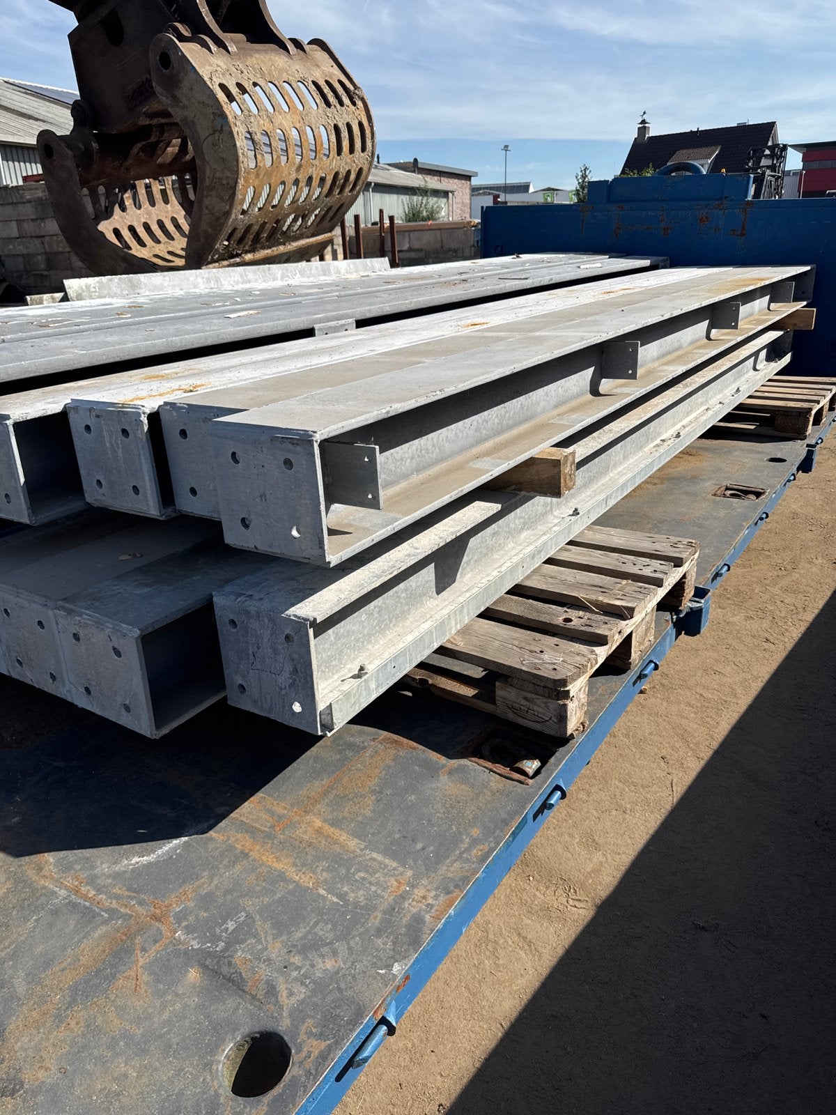 HEA 200 balken gegalvaniseerd - 8 stuks (4,5m), Ophalen, Zo goed als nieuw, Nvt, Nvt