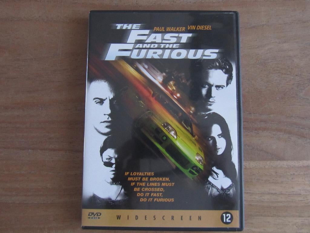Dvd the fast & the furious, Vanaf 12 jaar, Ophalen of Verzenden, Zo goed als nieuw