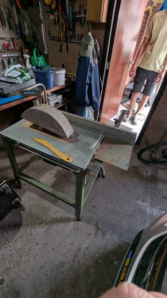 Zaagtafel Elektra Beckum met langsgeleider, Elektra Beckum, Gebruikt, Cirkelzaag, Ophalen of Verzenden