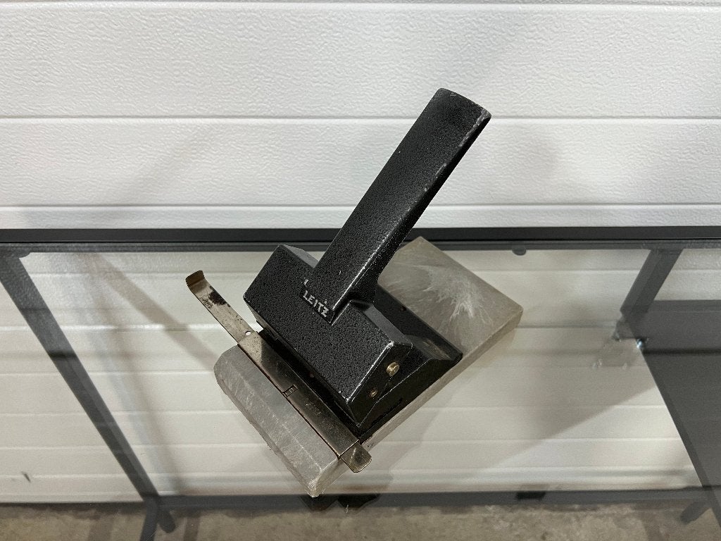 Leitz 5180 vintage zware perforator / archiefperforator, Diversen, Bureau-accessoires, Ophalen of Verzenden, Gebruikt