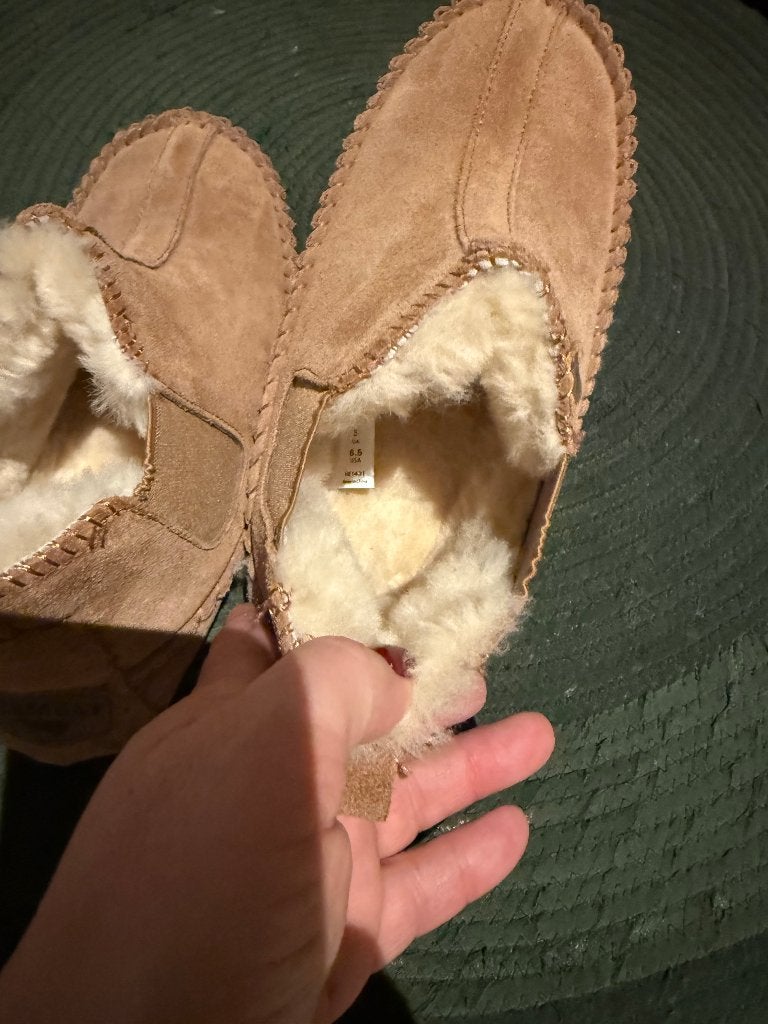 Warmbat pantoffels mt 38 nieuw, Kleding | Dames, Schoenen, Bruin, Nieuw, Ophalen of Verzenden, Pantoffels of Sloffen